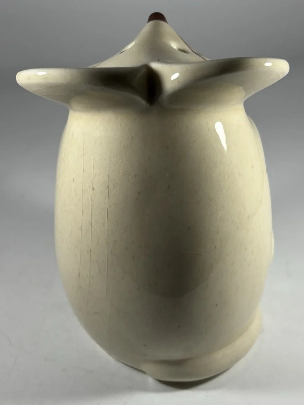 Vintage Ceramic Mouse Cheese Parmesan Shaker N.S. Gustin Kitschy Kitchen Decor